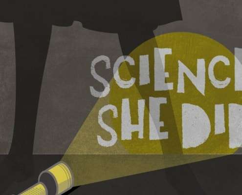 Science she did!