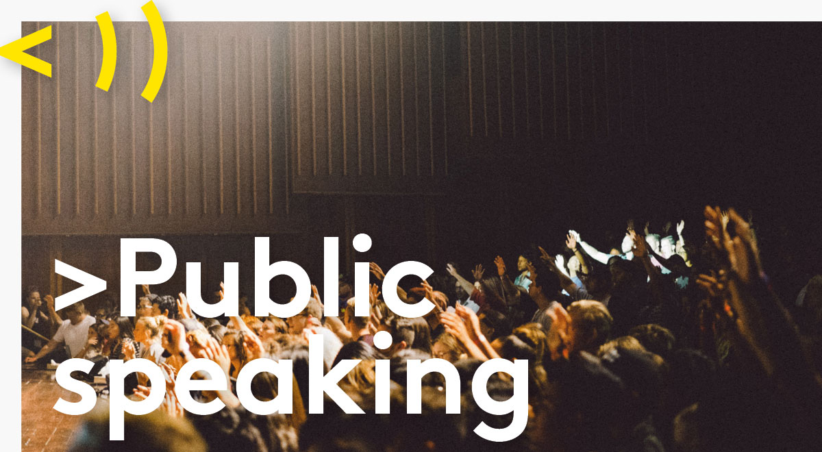 Public speaking - Labs Teatro della Sete