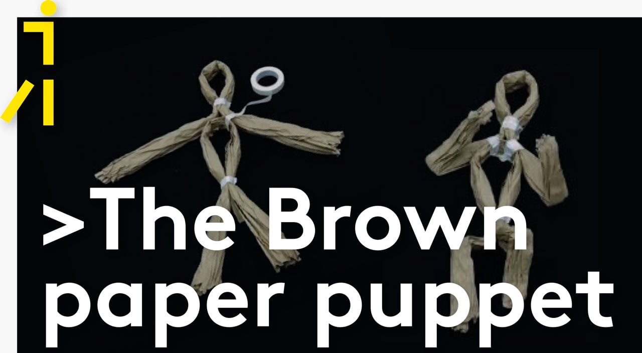 Brown Paper Puppet - Labs Teatro della Sete